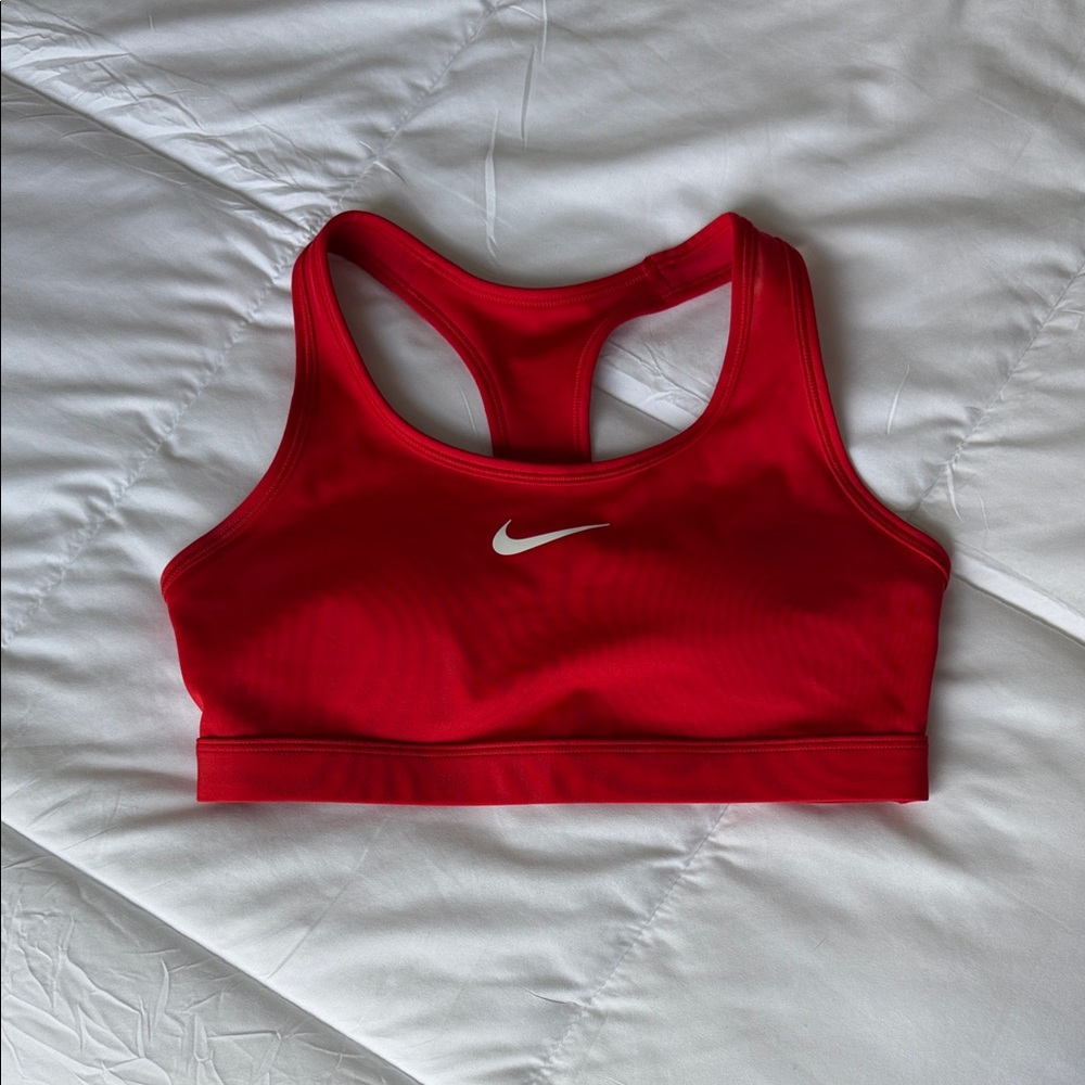 Nike Women's Vibrant Red Sports Bra